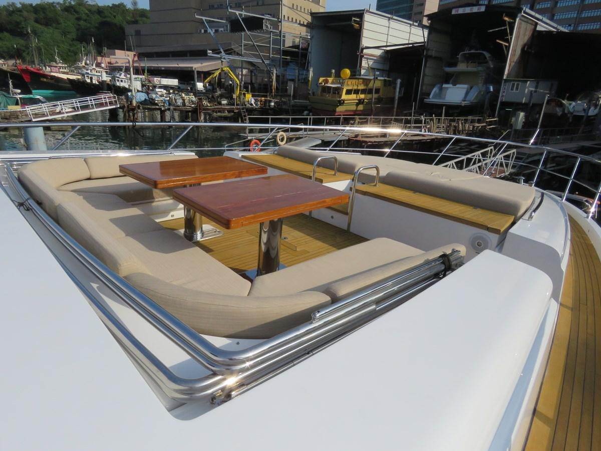 a large boat in a large body of water aboard AZIMUT 98/38 Yacht for Sale