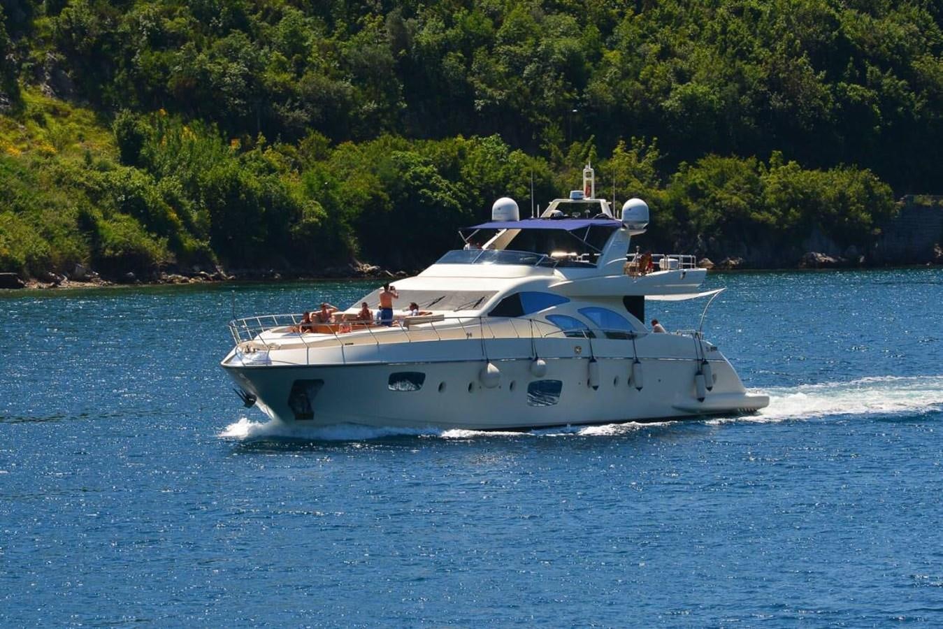 a boat on the water aboard JULIA DOROTHY Yacht for Sale