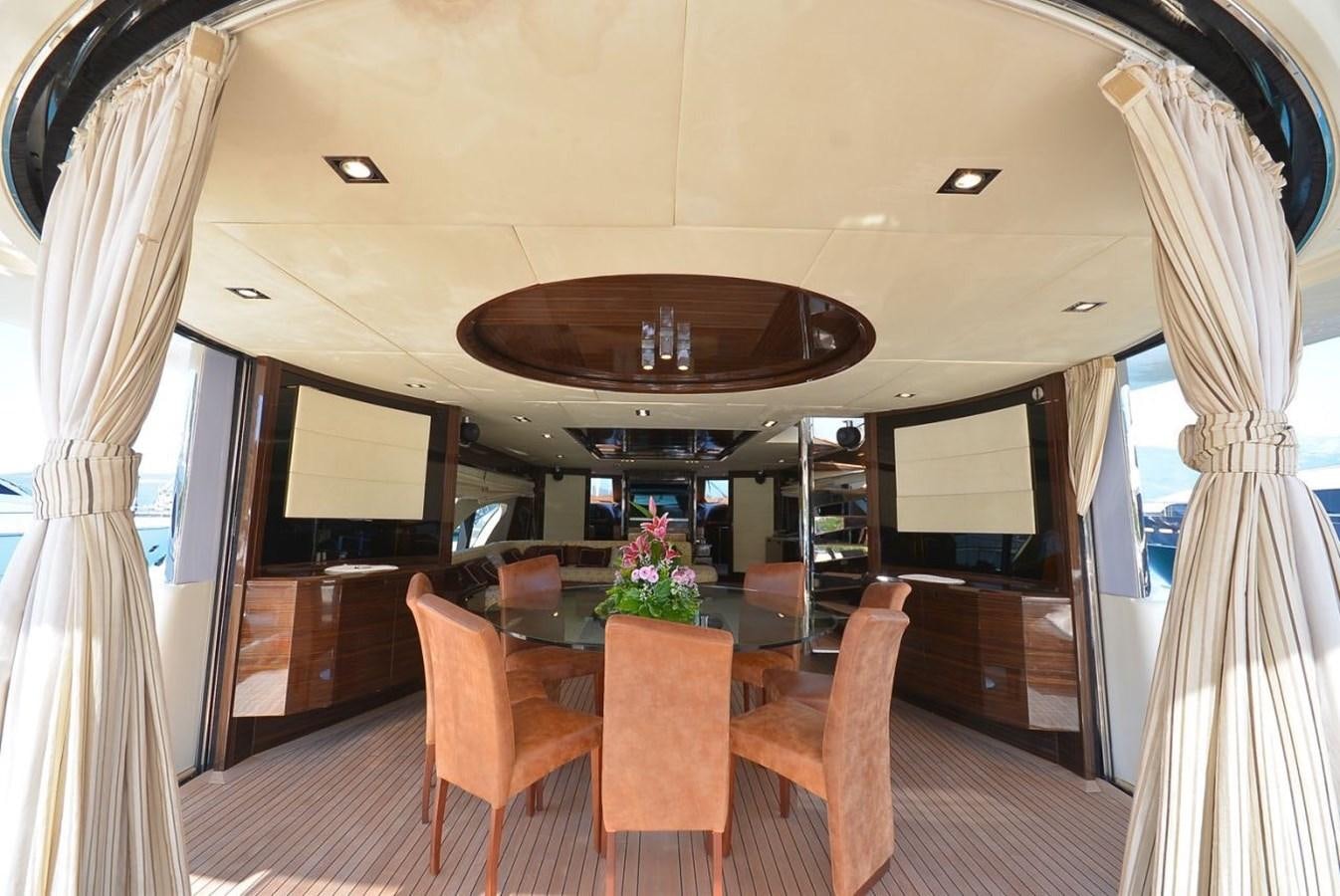 inside of a train aboard JULIA DOROTHY Yacht for Sale