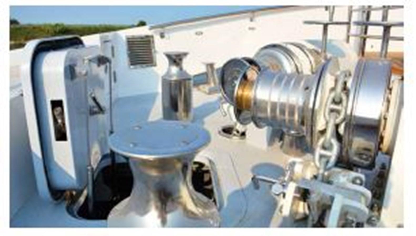 a close-up of a machine aboard OCEAN KING AMERICANA Yacht for Sale