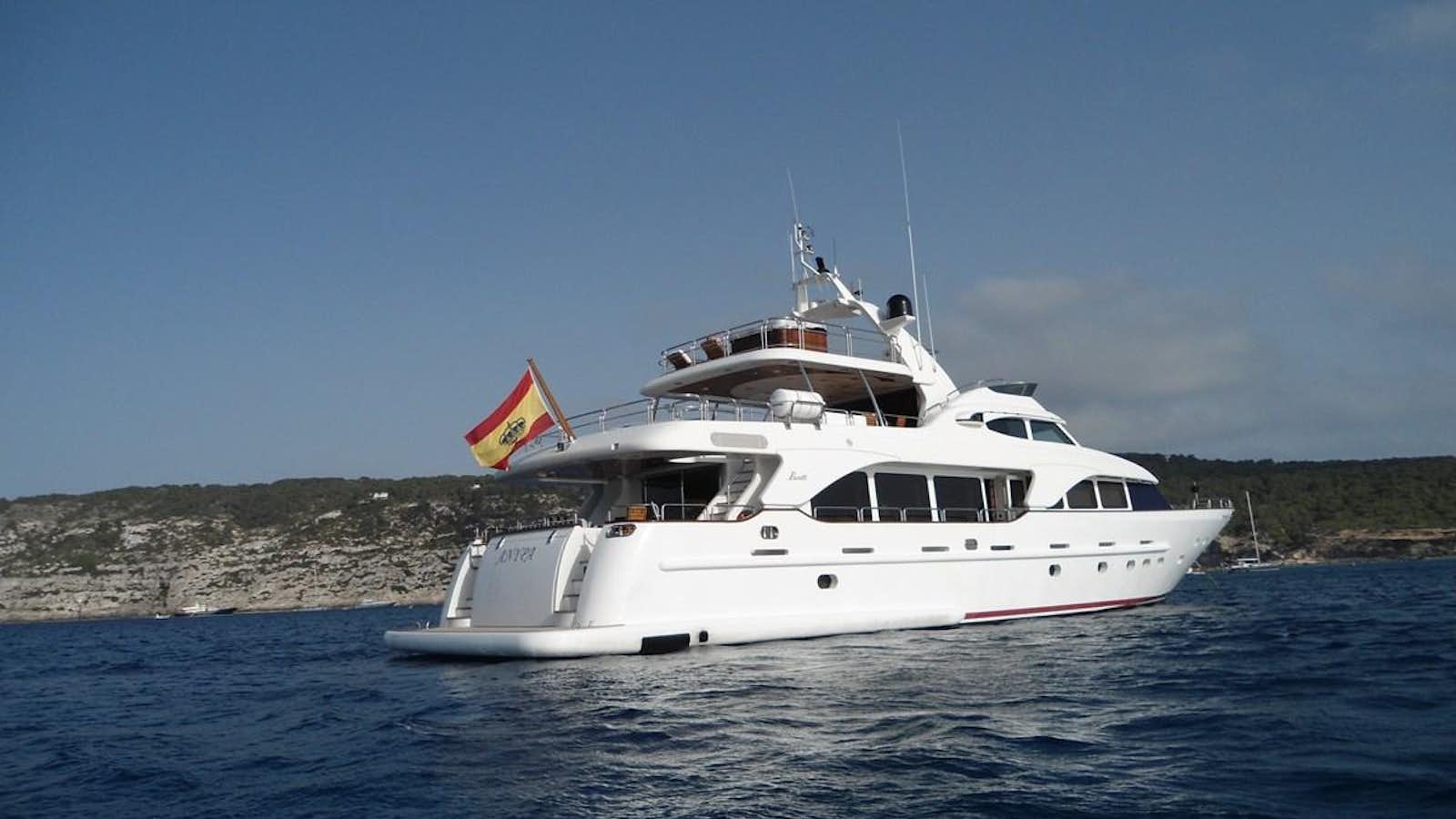 a boat on the water aboard ANYPA Yacht for Sale