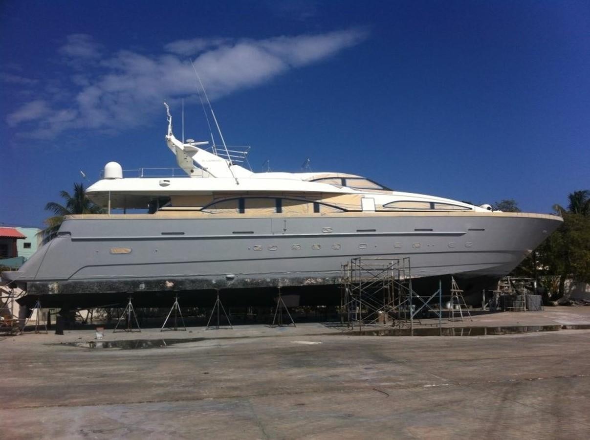 a large white yacht aboard AZIMUT 100' Yacht for Sale