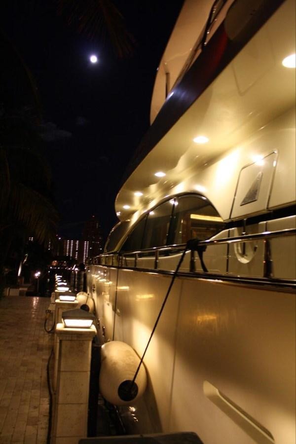 a large building with a large glass window aboard CAROBELLE Yacht for Sale