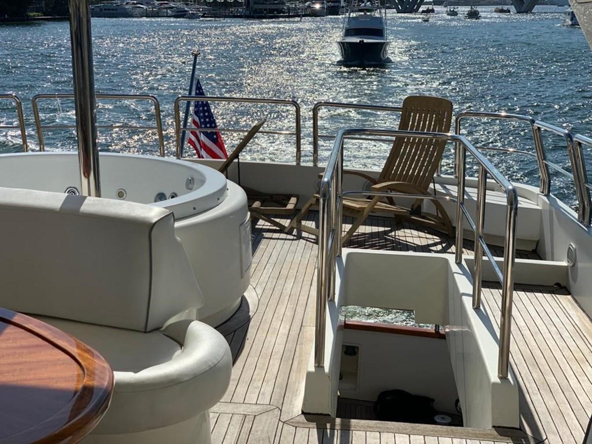 a boat on the water aboard CAROBELLE Yacht for Sale