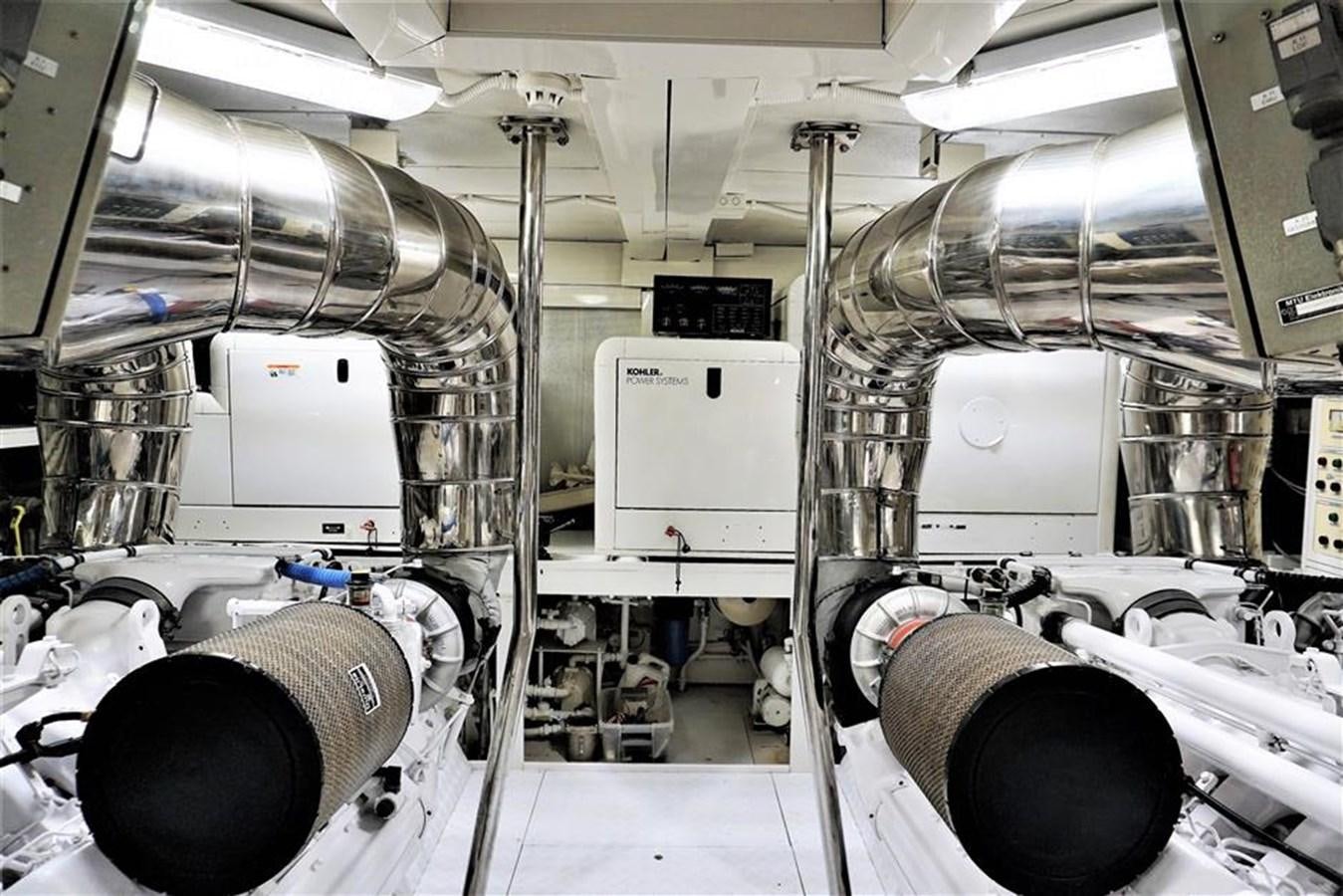 a room with machinery and equipment aboard CAROBELLE Yacht for Sale