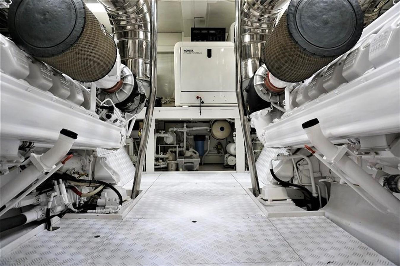 a room with several machines aboard CAROBELLE Yacht for Sale