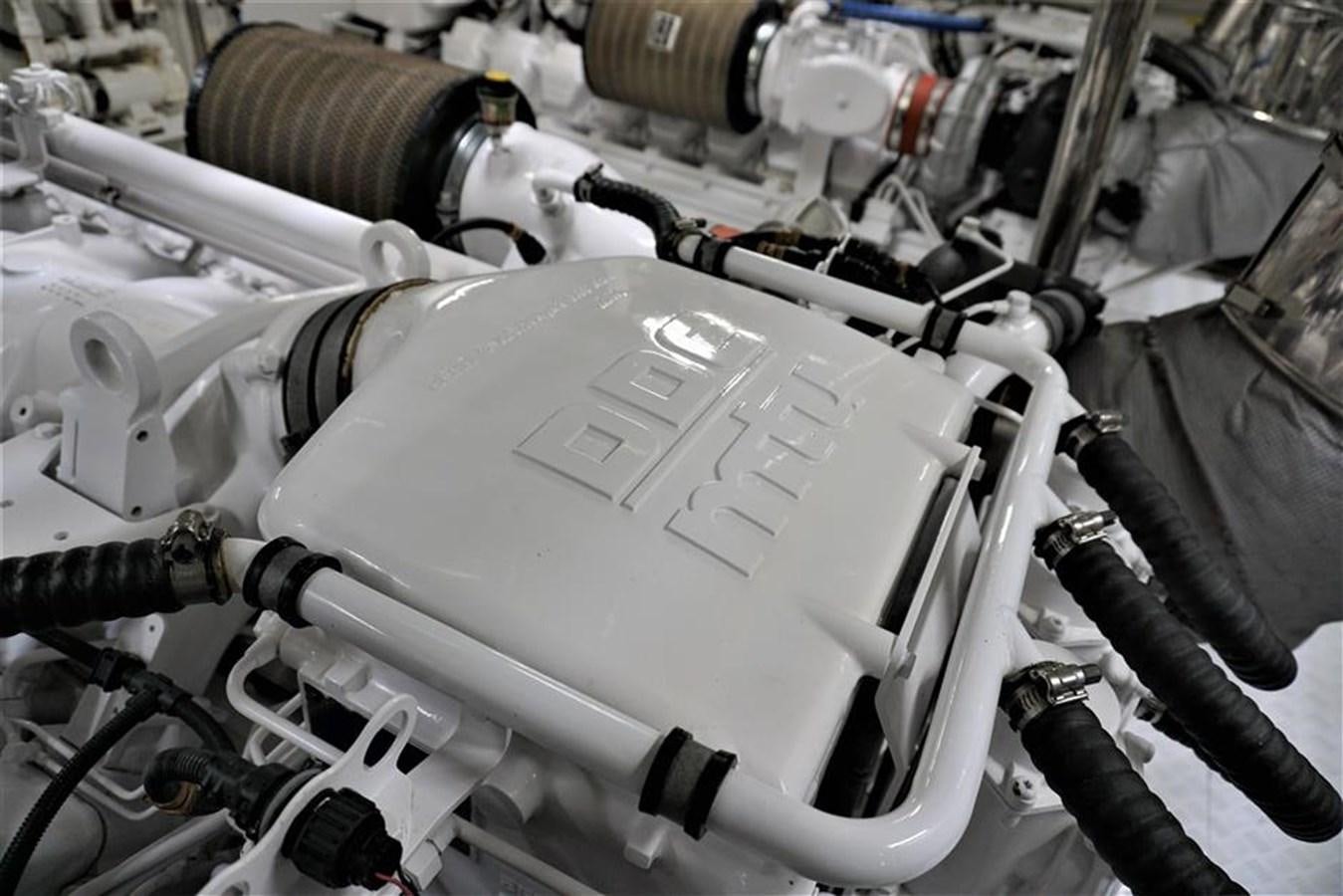 a machine with wires aboard CAROBELLE Yacht for Sale