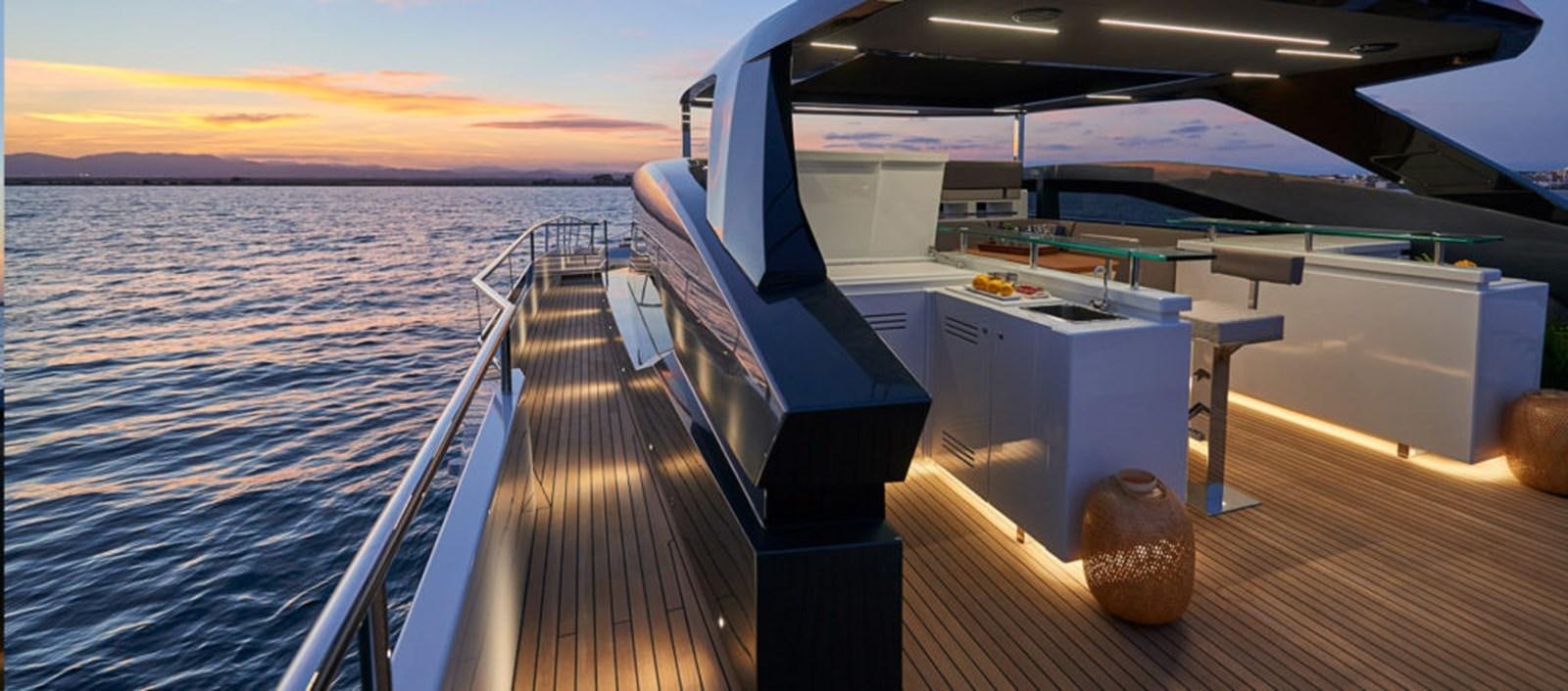 a boat on the water aboard AST100CENROY Yacht for Sale