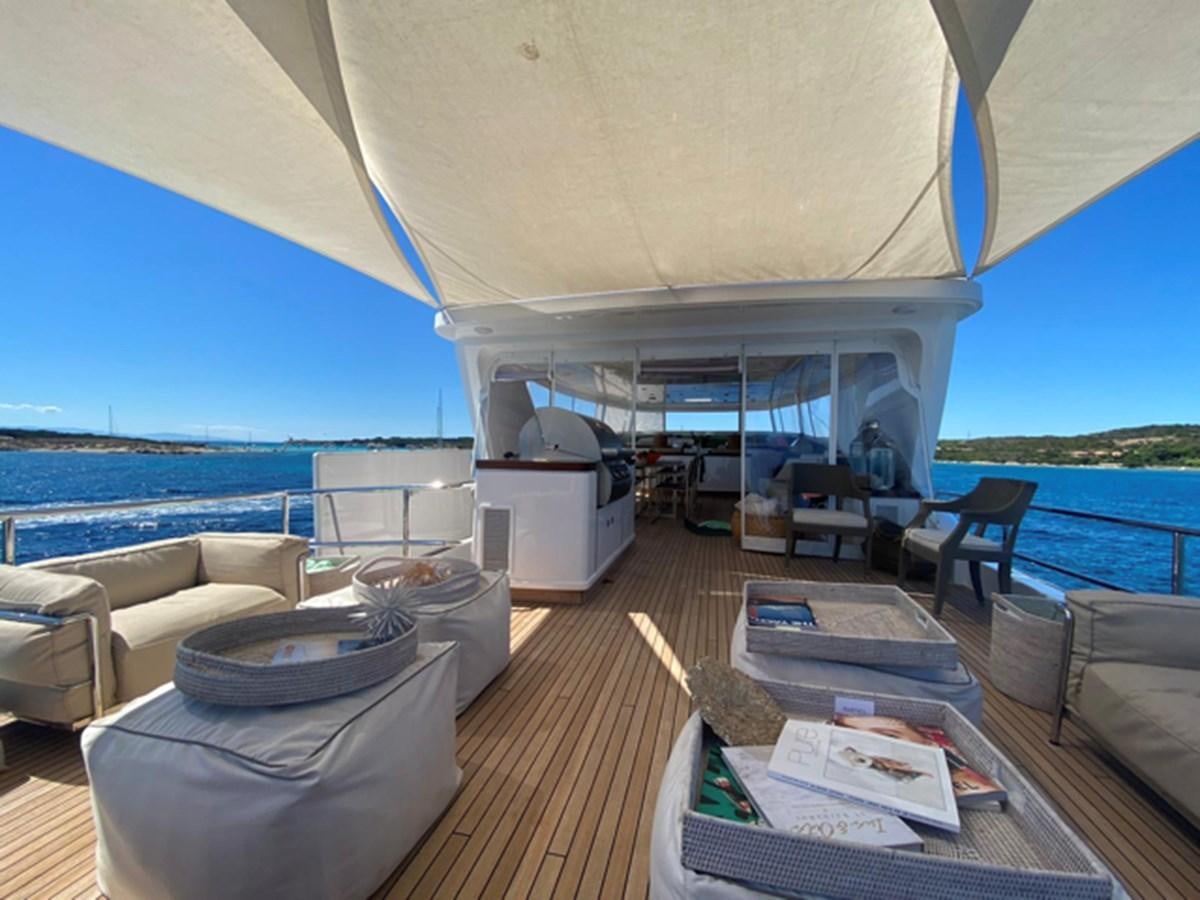 a boat on the water aboard MAGALITA V Yacht for Sale