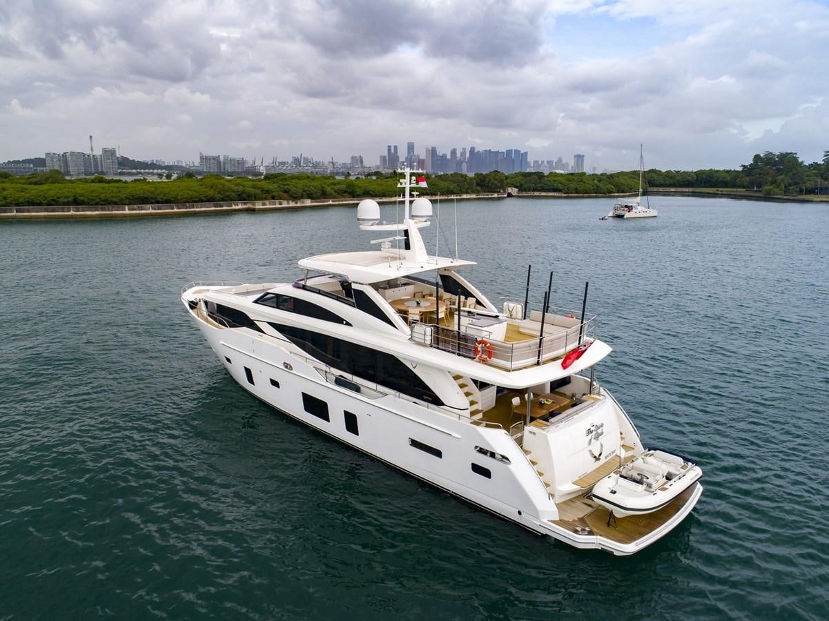 a boat on the water aboard THE SPIRIT OF ELIJAH Yacht for Sale
