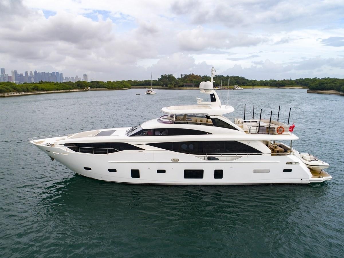 a white yacht in the water aboard THE SPIRIT OF ELIJAH Yacht for Sale