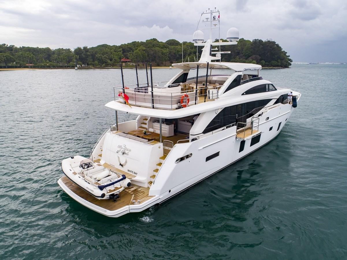 a boat on the water aboard THE SPIRIT OF ELIJAH Yacht for Sale