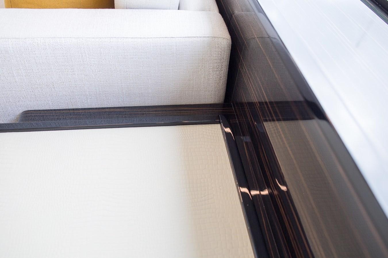 a close-up of a piano aboard THE SPIRIT OF ELIJAH Yacht for Sale