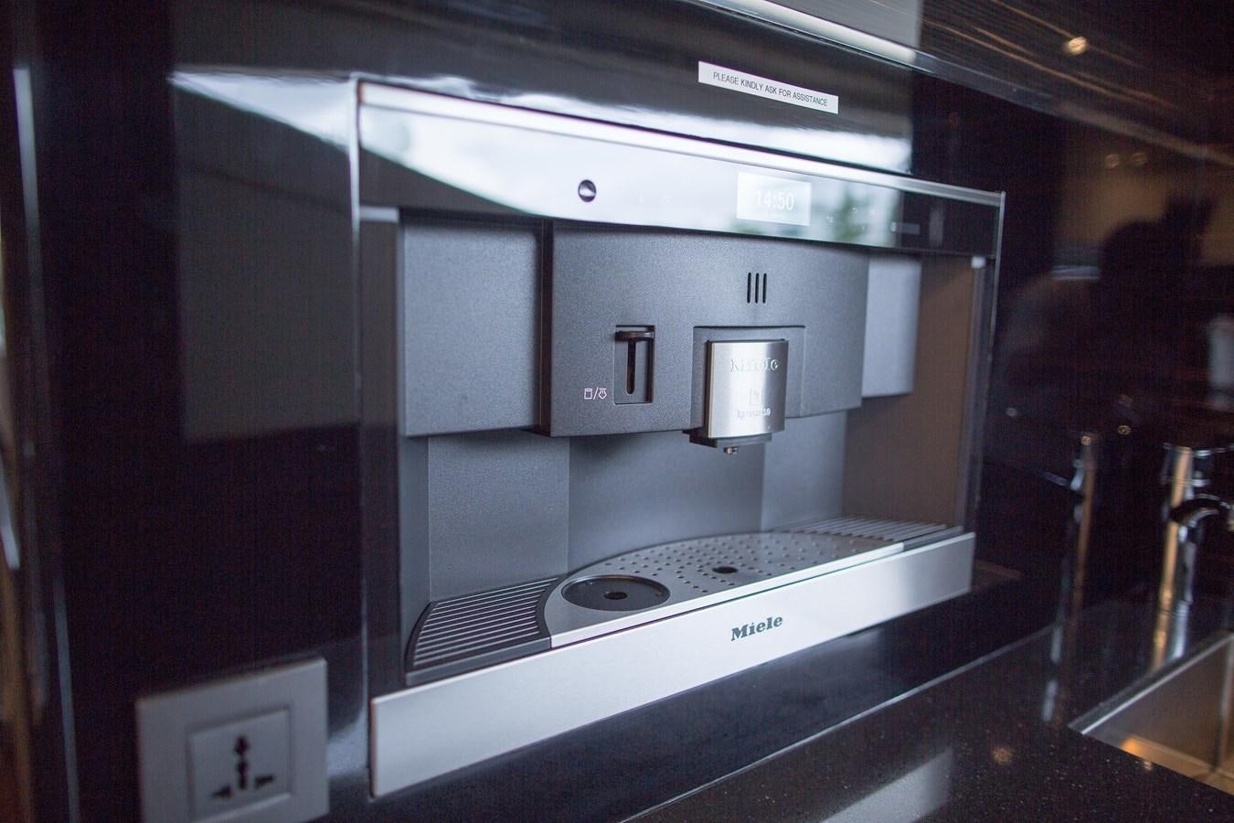 a machine on the counter aboard THE SPIRIT OF ELIJAH Yacht for Sale