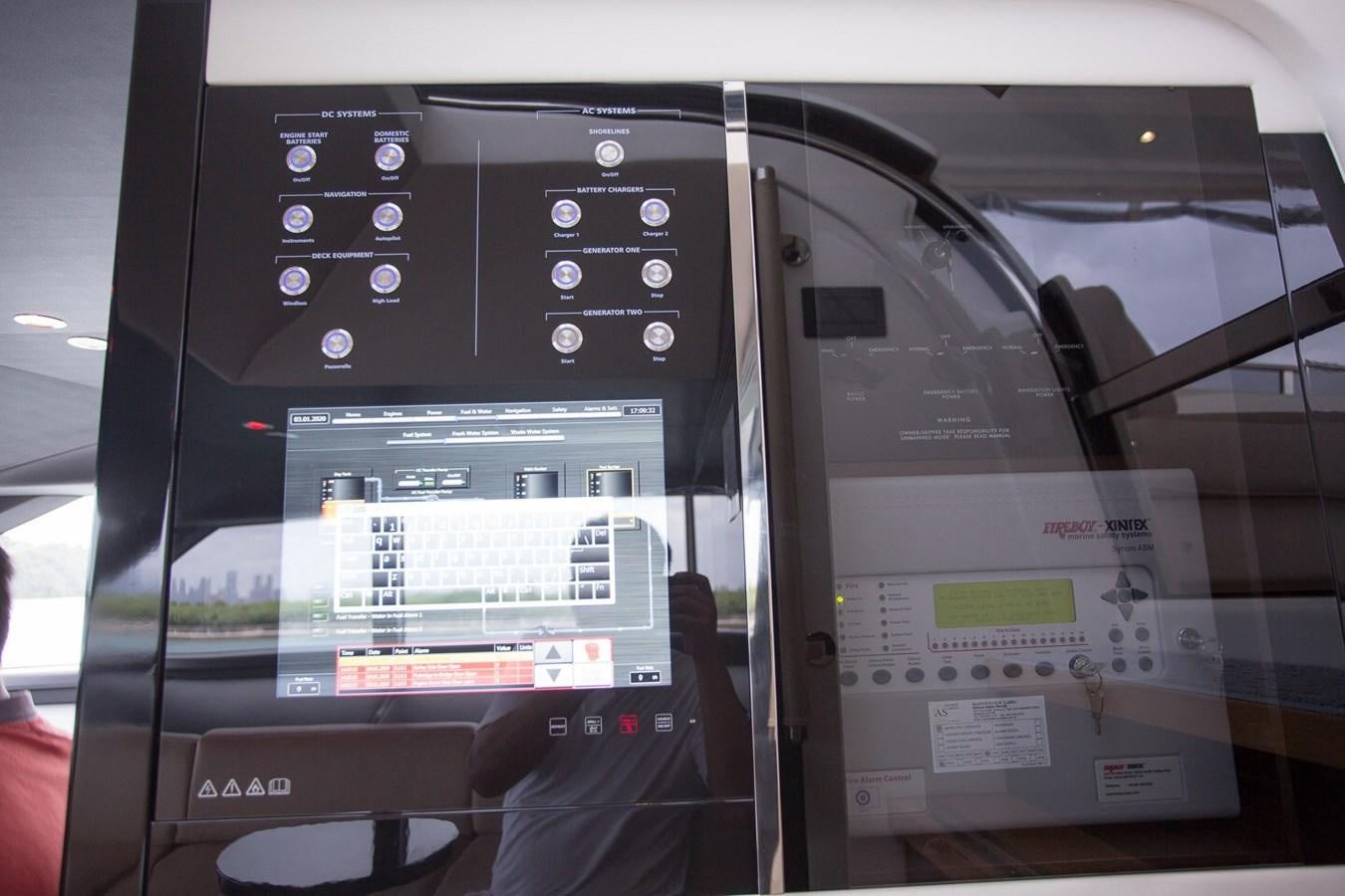 a person driving a car aboard THE SPIRIT OF ELIJAH Yacht for Sale