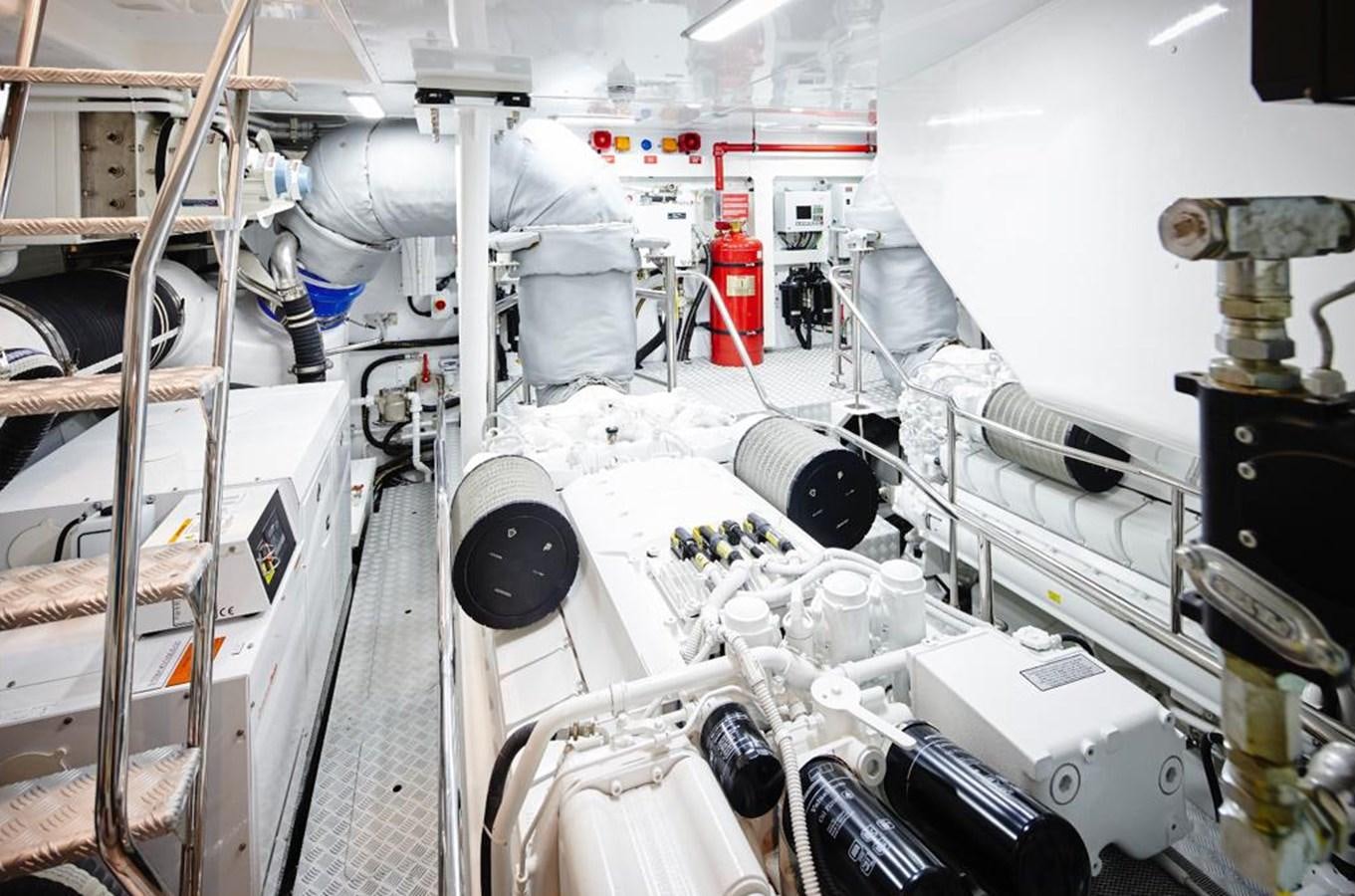 a factory with white pipes aboard THE SPIRIT OF ELIJAH Yacht for Sale