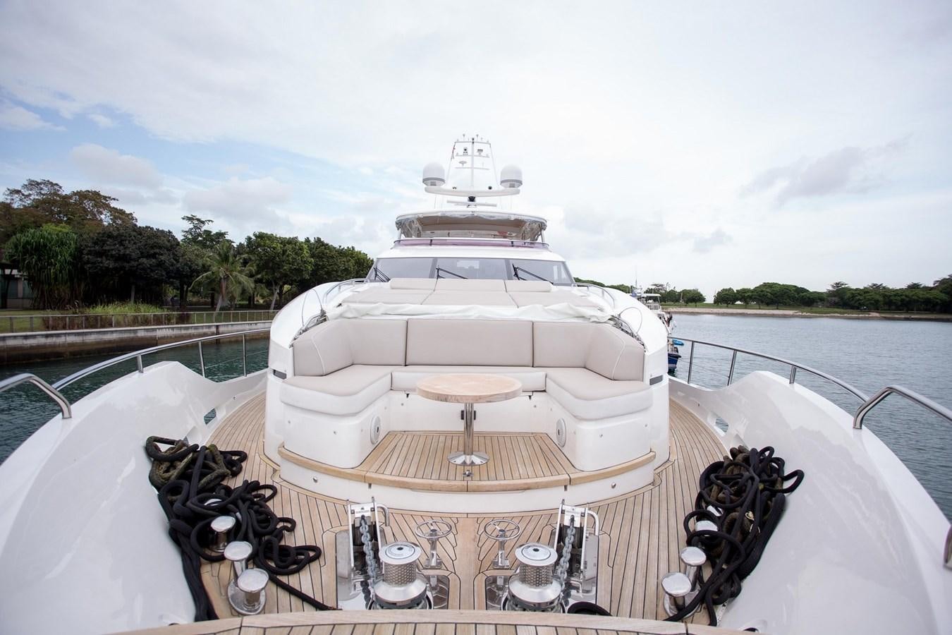a boat on a water body aboard THE SPIRIT OF ELIJAH Yacht for Sale