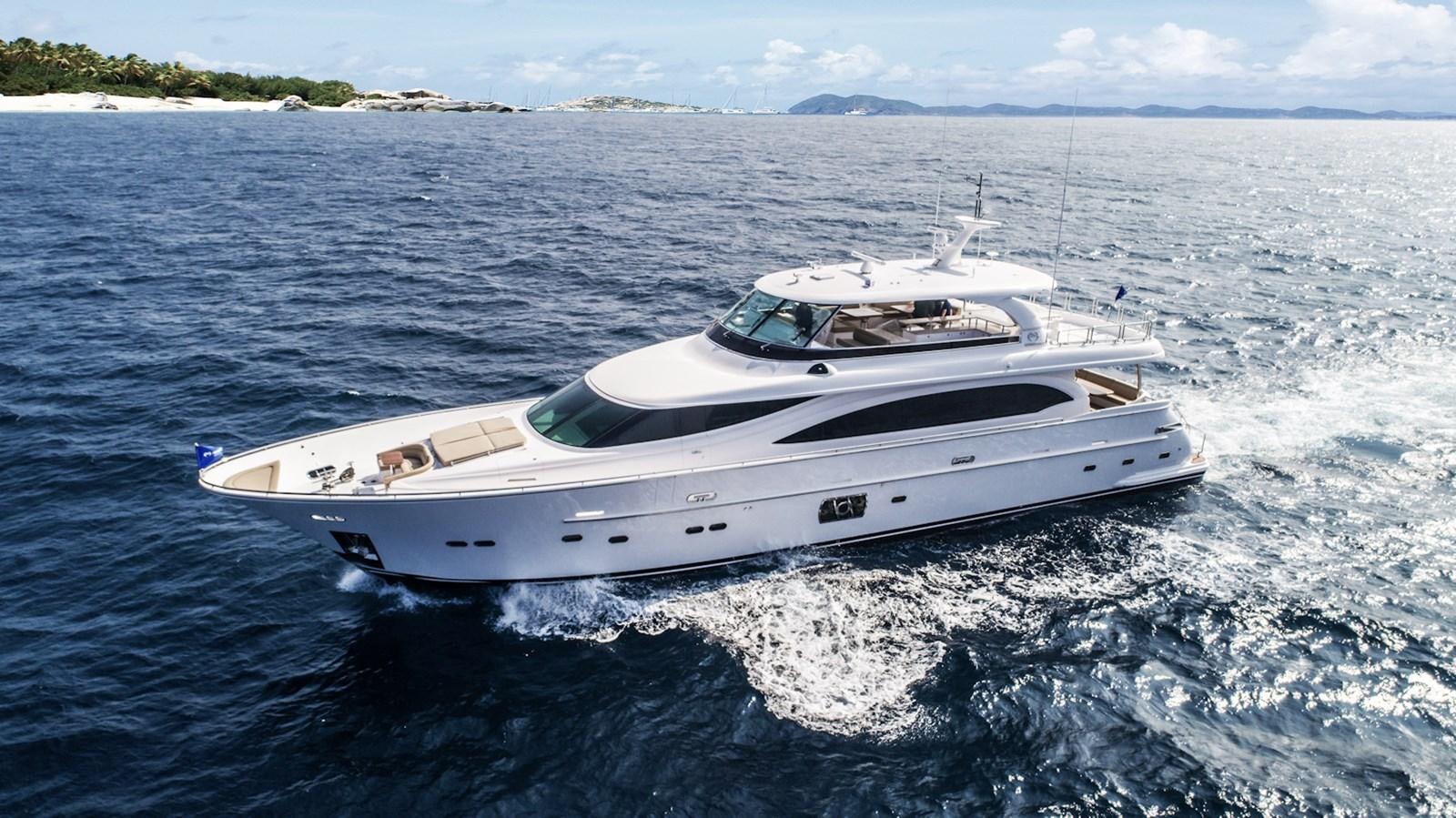 a white yacht on the water aboard E100 (NEW SPEC BOAT)  Yacht for Sale