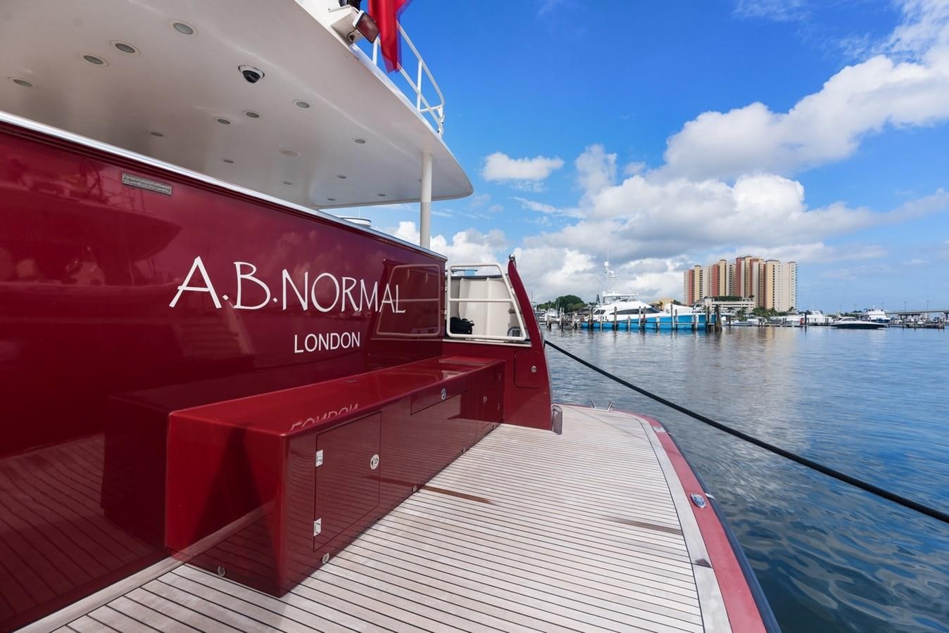 a boat on the water aboard A.B. NORMAL Yacht for Sale