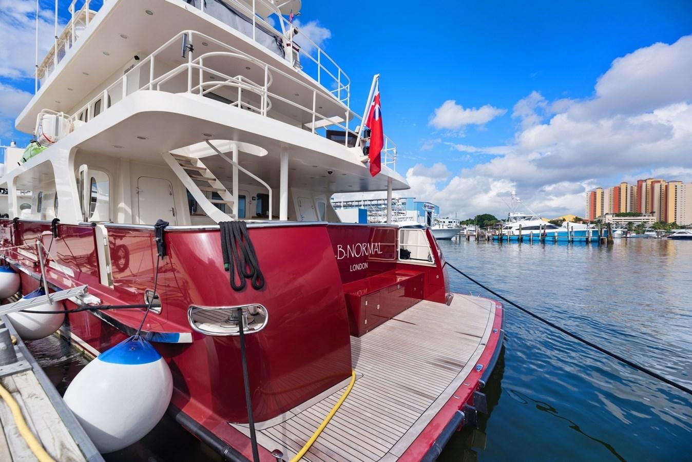 a boat on the water aboard A.B. NORMAL Yacht for Sale