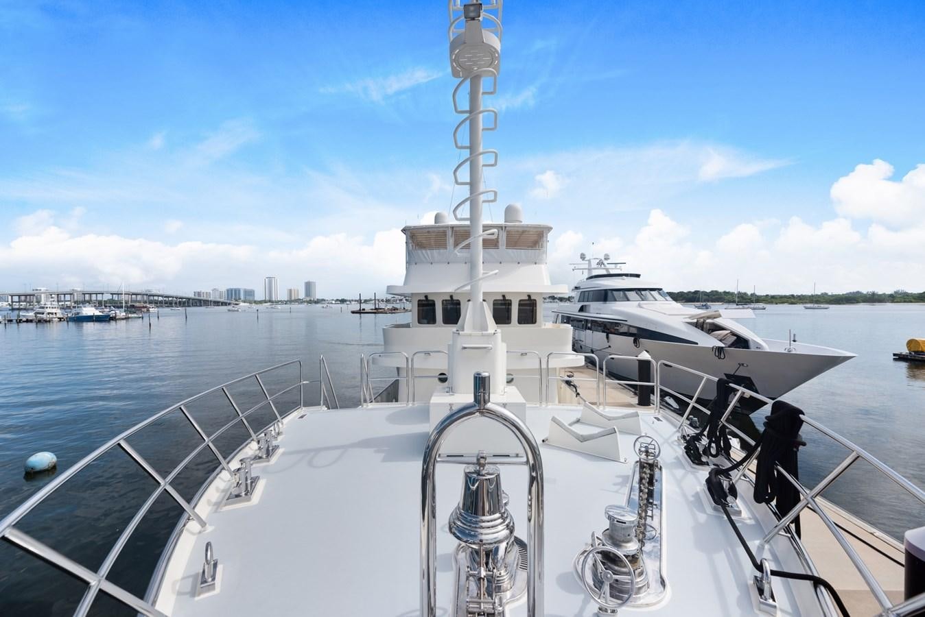 a boat on the water aboard A.B. NORMAL Yacht for Sale