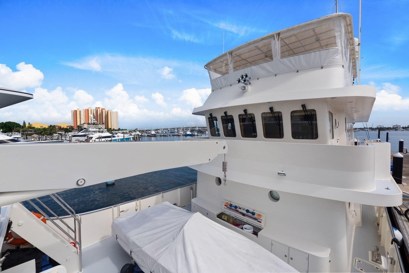 a boat on the water aboard A.B. NORMAL Yacht for Sale