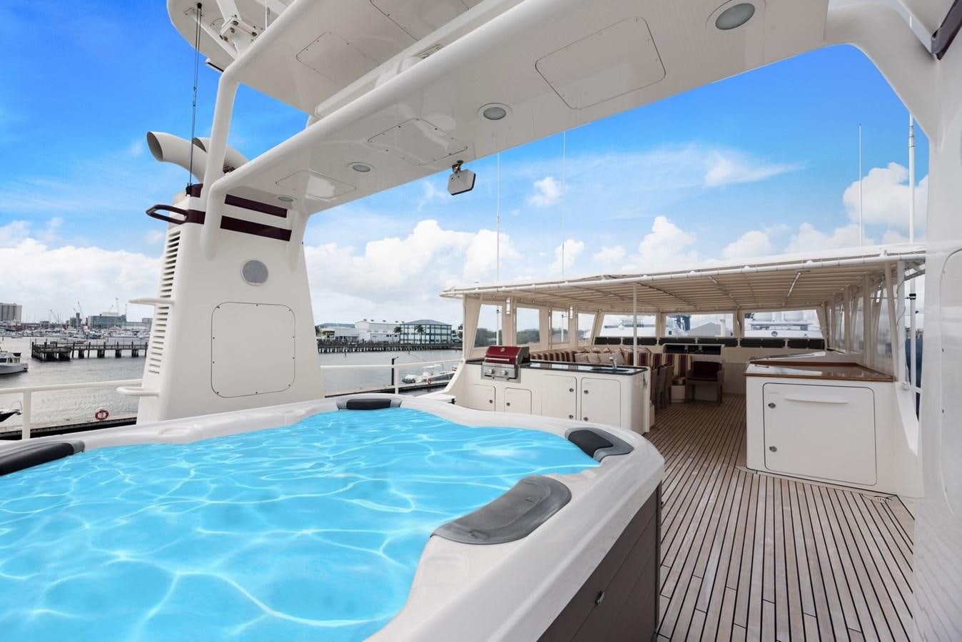 a boat in the water aboard A.B. NORMAL Yacht for Sale