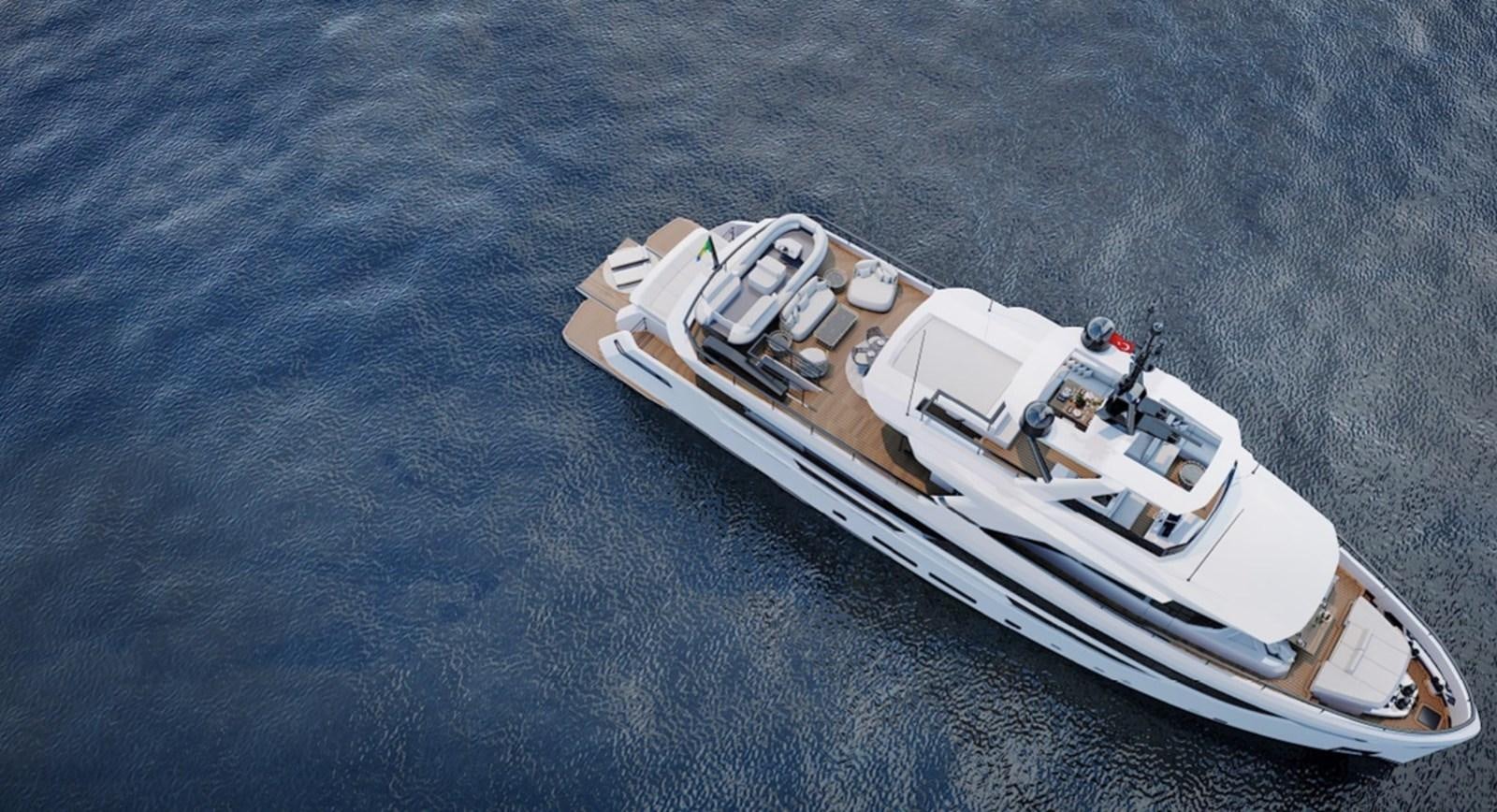 a boat on the water aboard XPLO BV-30 Yacht for Sale