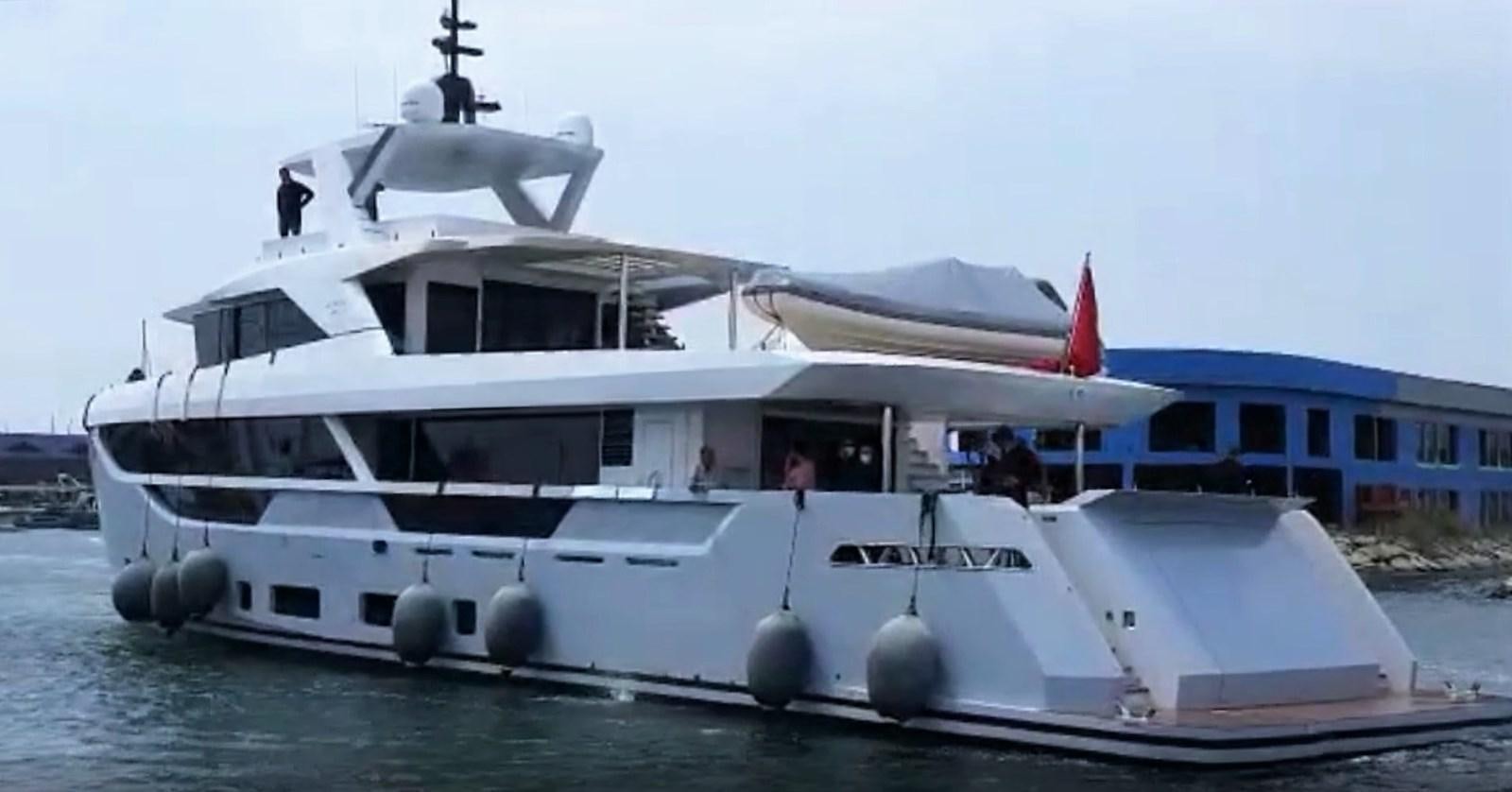 a boat on the water aboard XPLO BV-30 Yacht for Sale