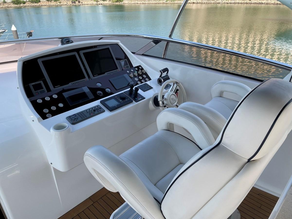 a boat on the water aboard SUNSEEKER 30M Yacht for Sale