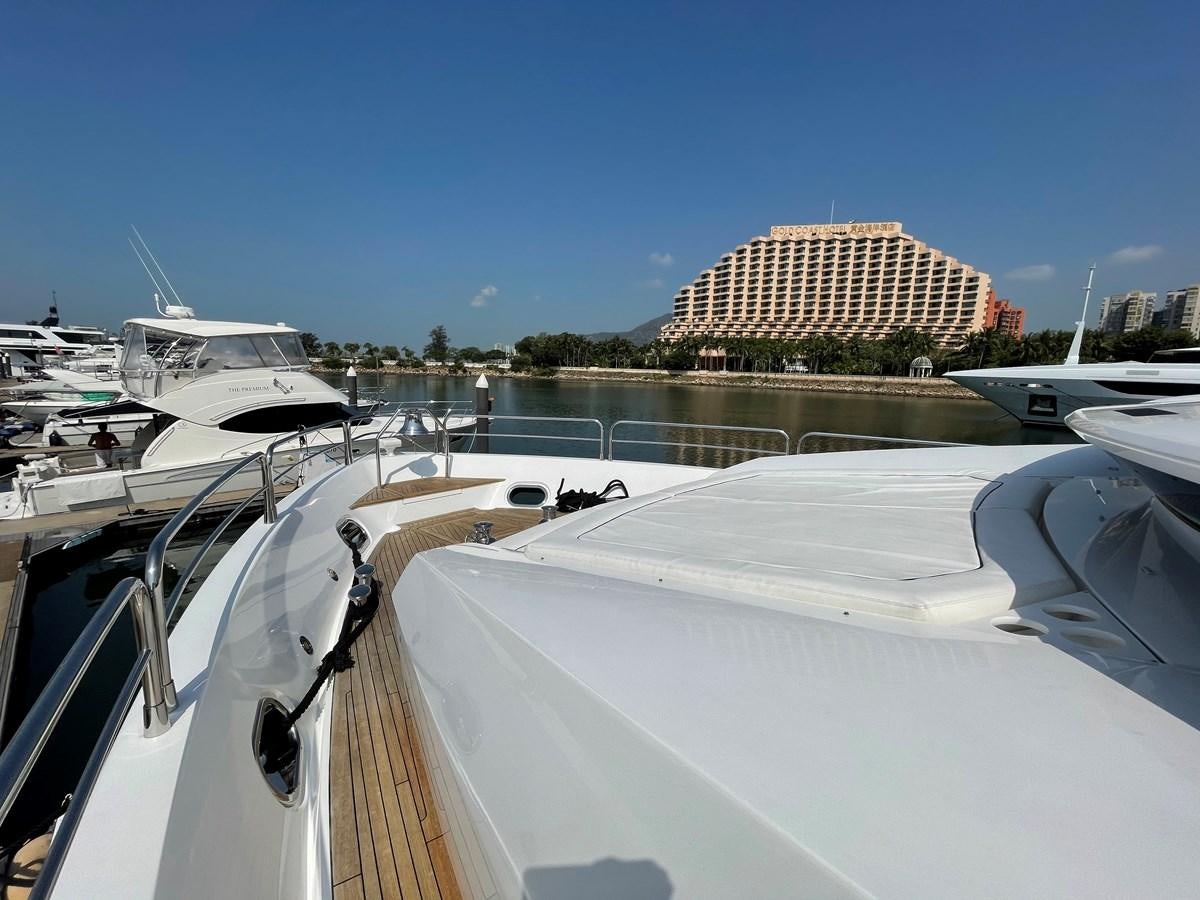 a group of boats on a body of water aboard SUNSEEKER 30M Yacht for Sale
