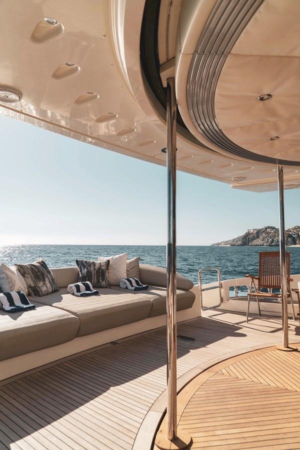 a bed on a boat aboard GANESH A Yacht for Sale