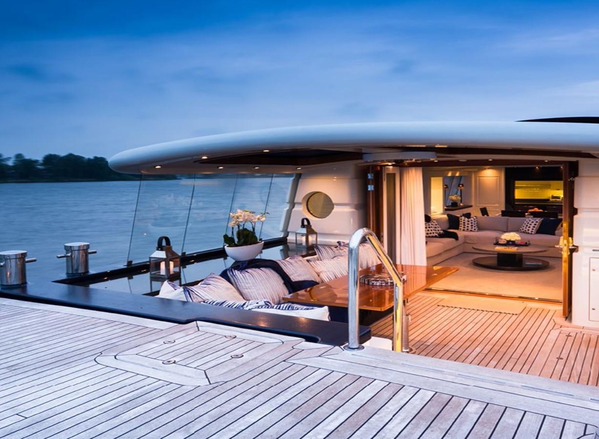 a boat on the water aboard BARGE SAVVY Yacht for Sale