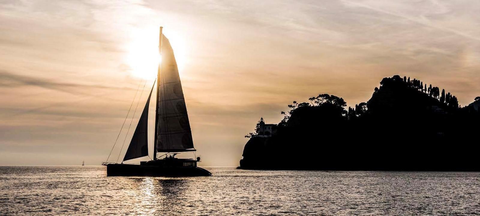 a sailboat on the water aboard JAMADHAR Yacht for Sale
