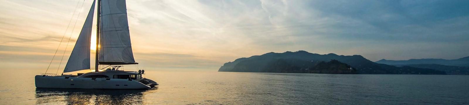 a sailboat on the water aboard JAMADHAR Yacht for Sale