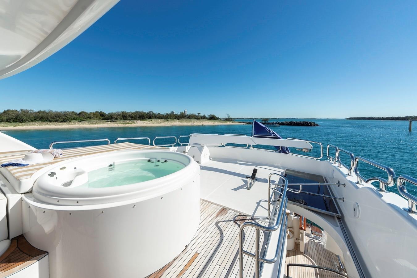 a boat on the water aboard SUMMER WIND Yacht for Sale