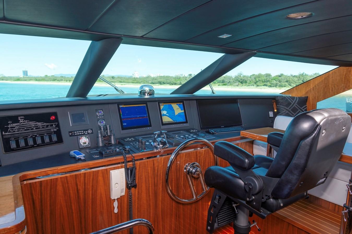 inside of a vehicle aboard SUMMER WIND Yacht for Sale