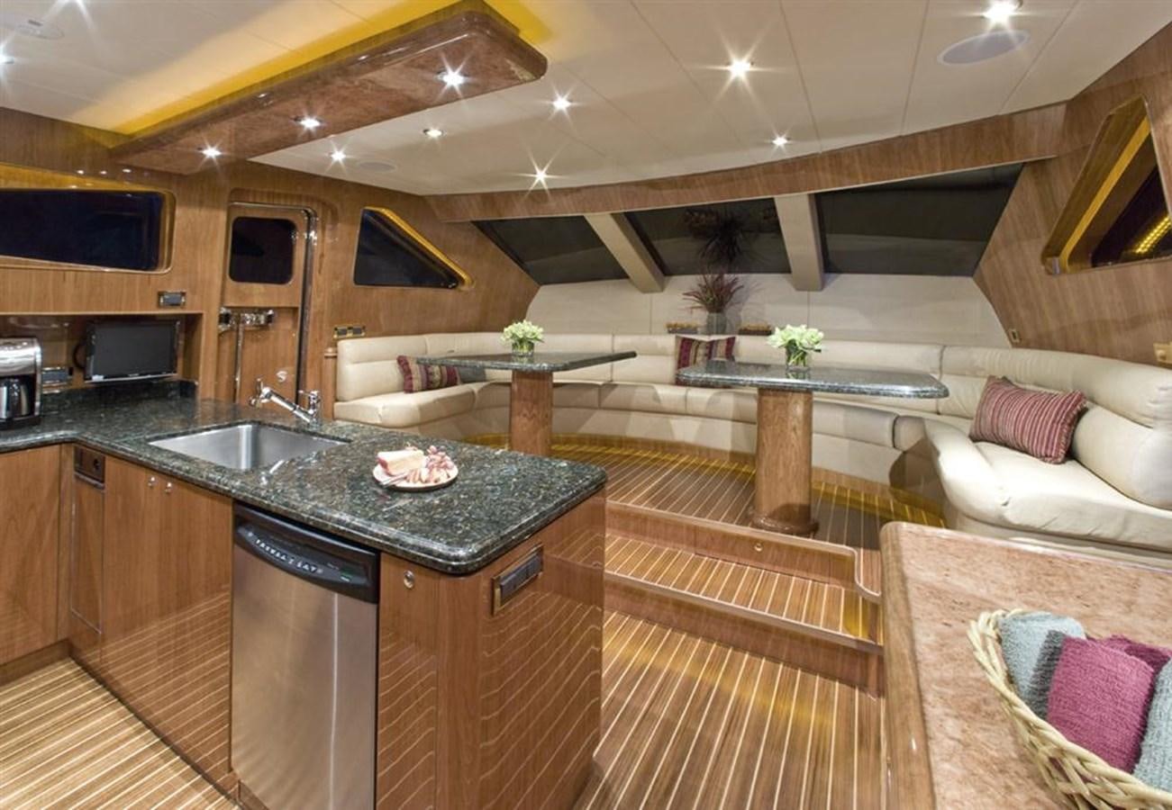 a kitchen and living room aboard RP100 (NEW BOAT SPEC)  Yacht for Sale
