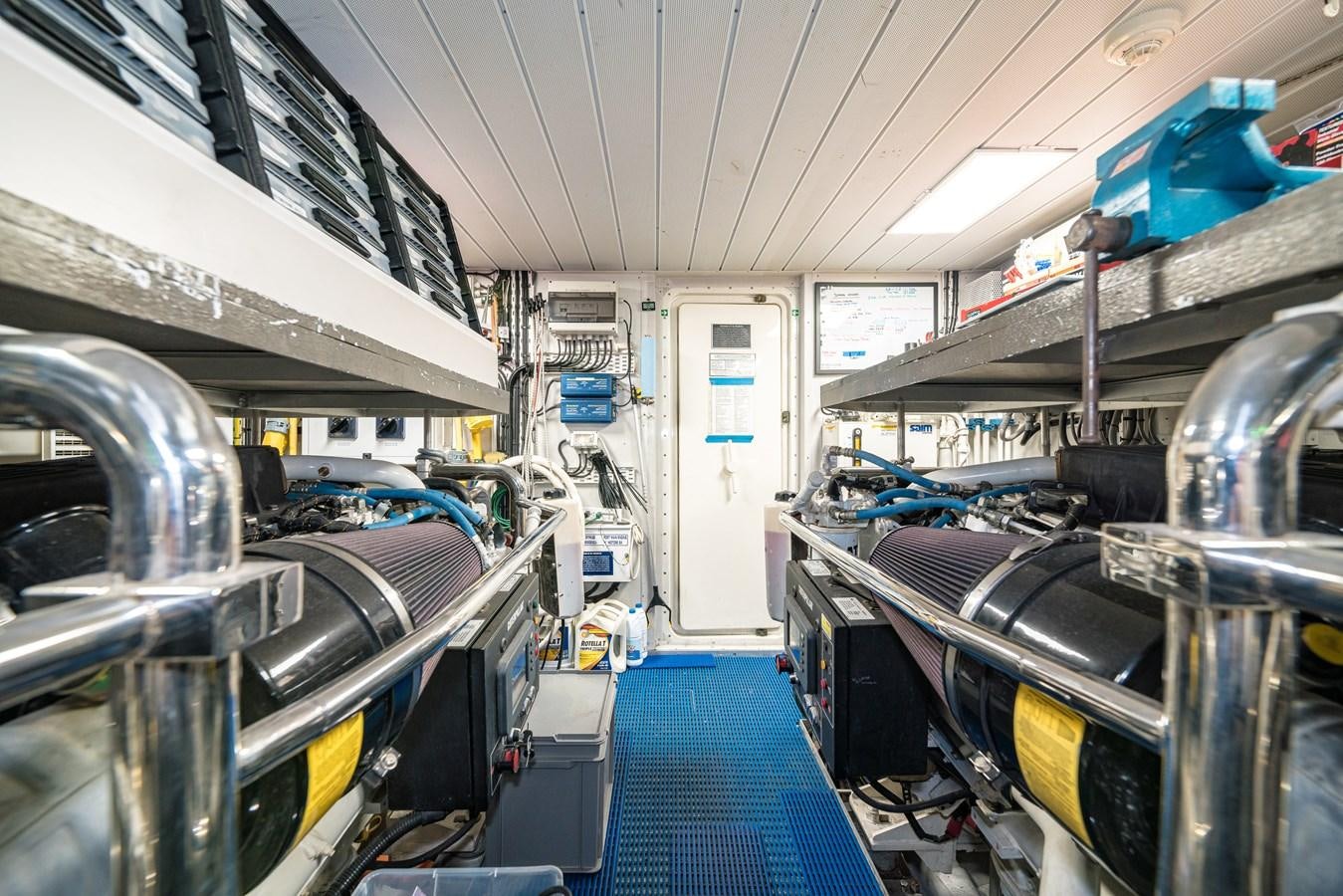 inside of a factory aboard SEA HACK Yacht for Sale