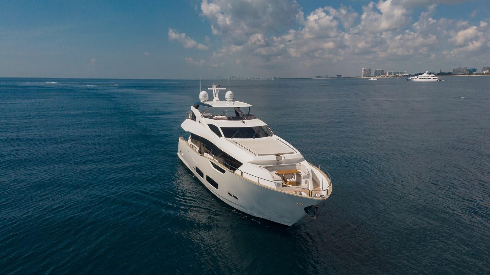 a boat in the water aboard PV 95 Yacht for Sale