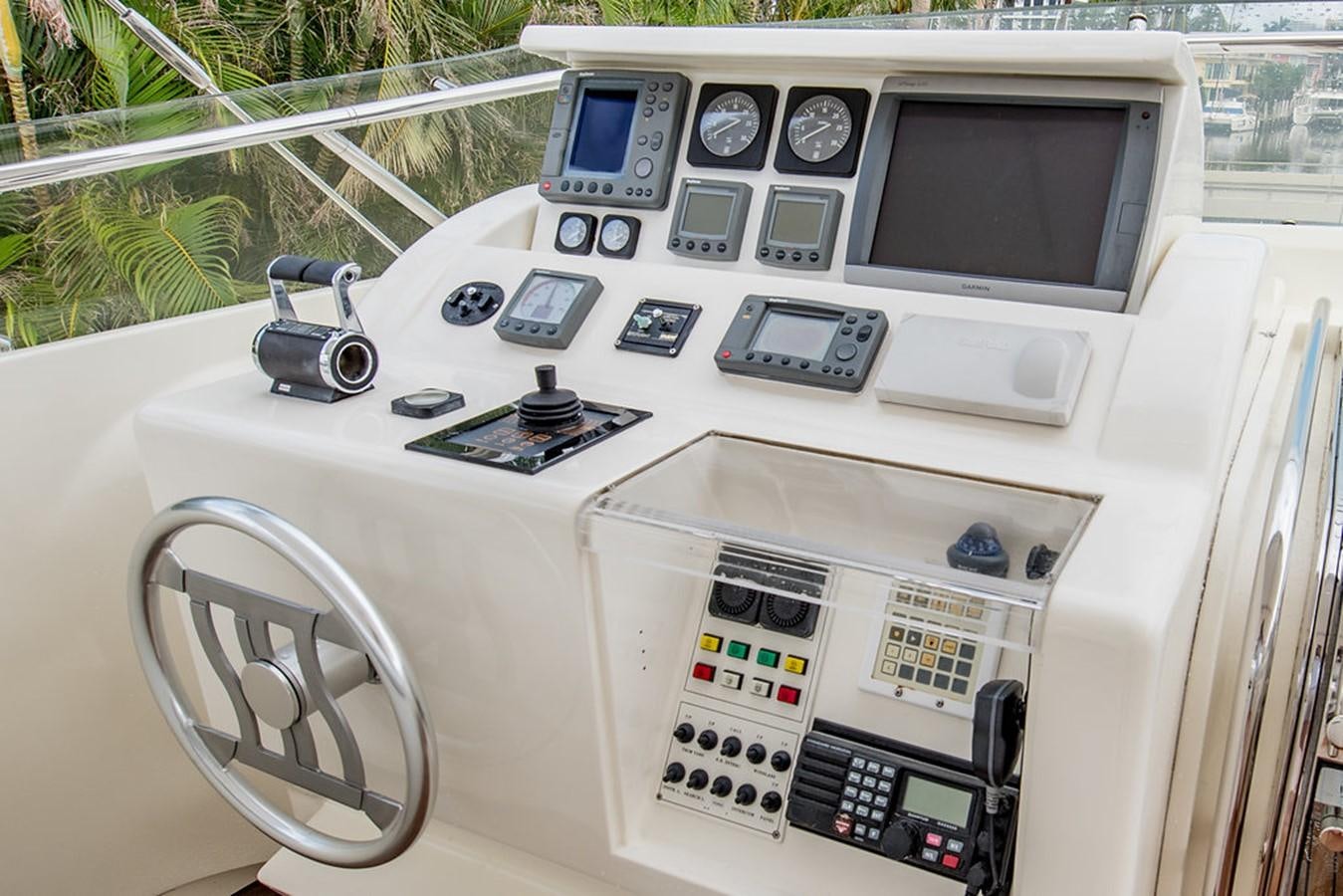 a white machine with buttons and a screen aboard 00Z Yacht for Sale