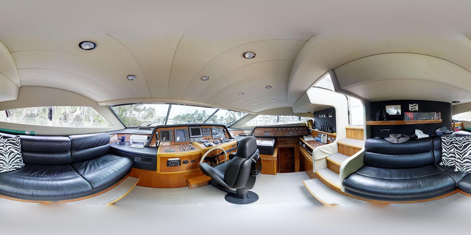 inside of a car aboard 00Z Yacht for Sale