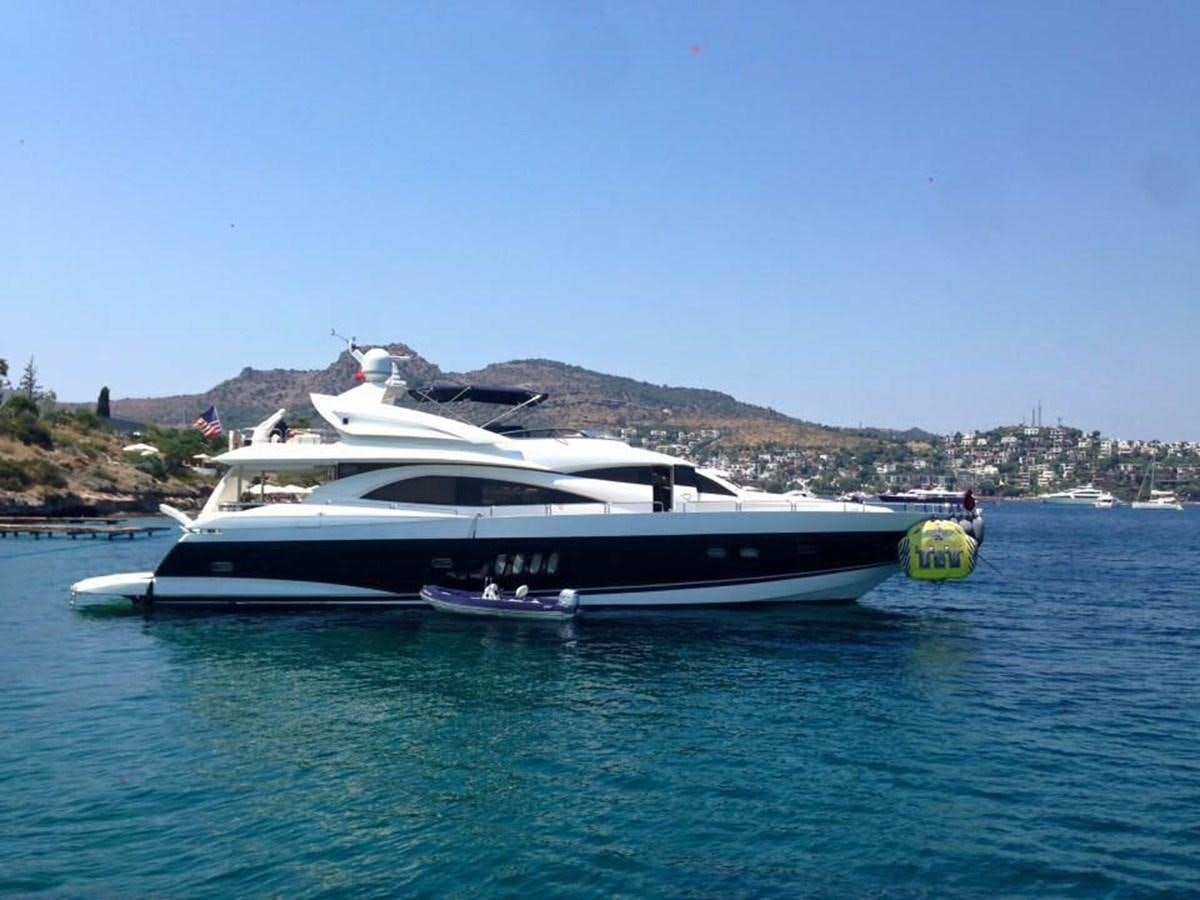 a boat on the water aboard FUNTASEA Yacht for Sale
