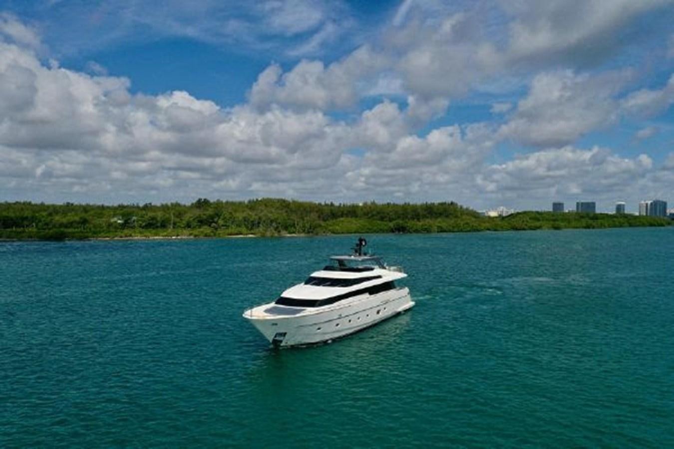 a boat in the water aboard ASTONISH Yacht for Sale