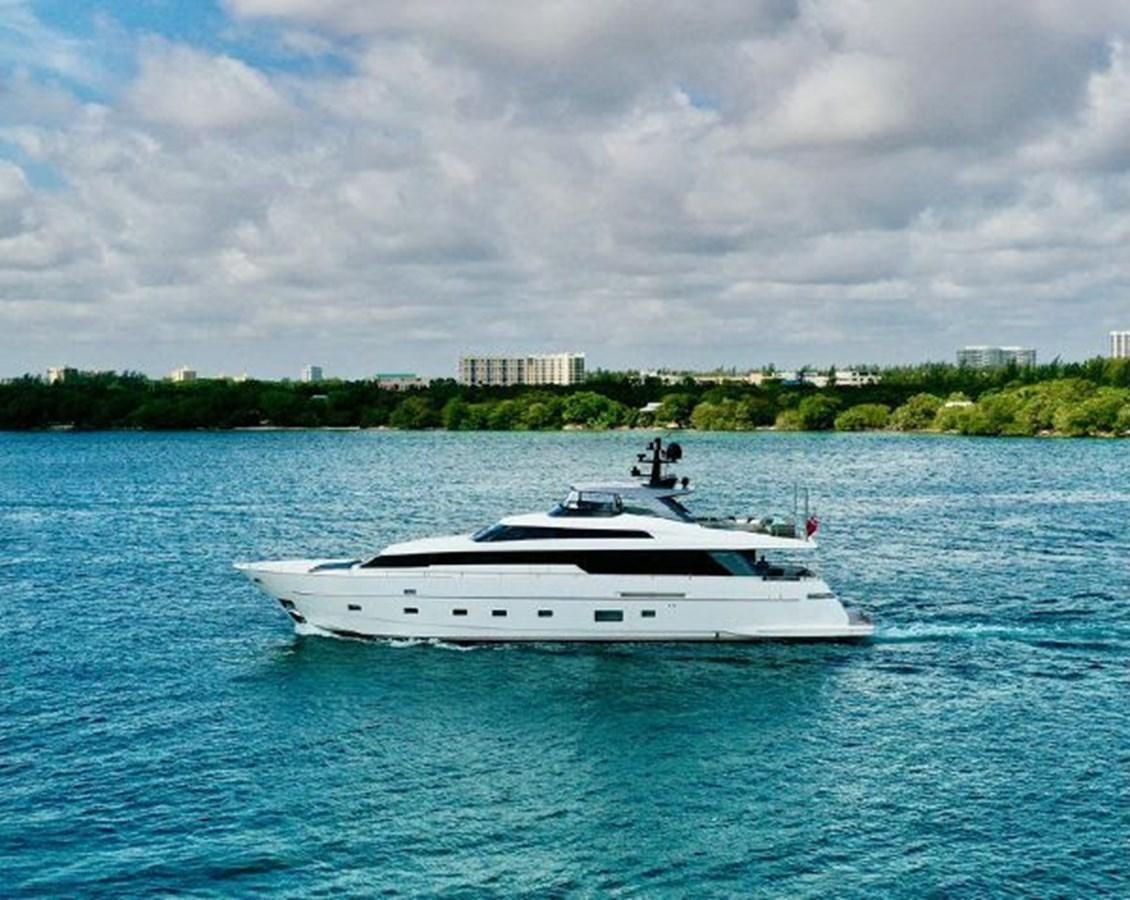 a boat in the water aboard ASTONISH Yacht for Sale