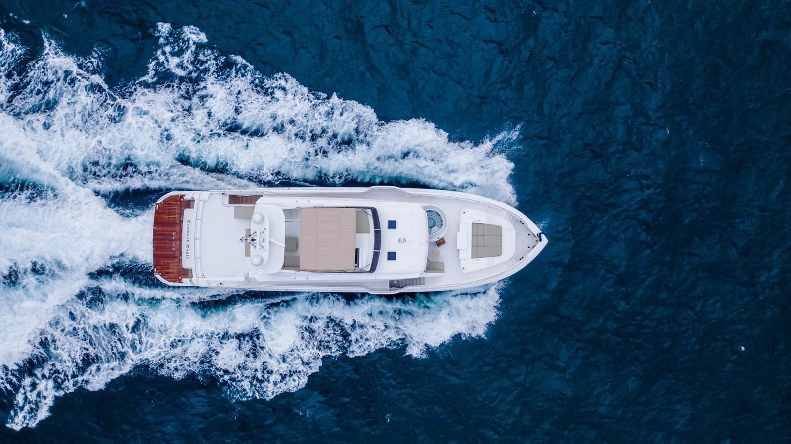 a ship in the ocean aboard FD92 (NEW BOAT SPEC)  Yacht for Sale