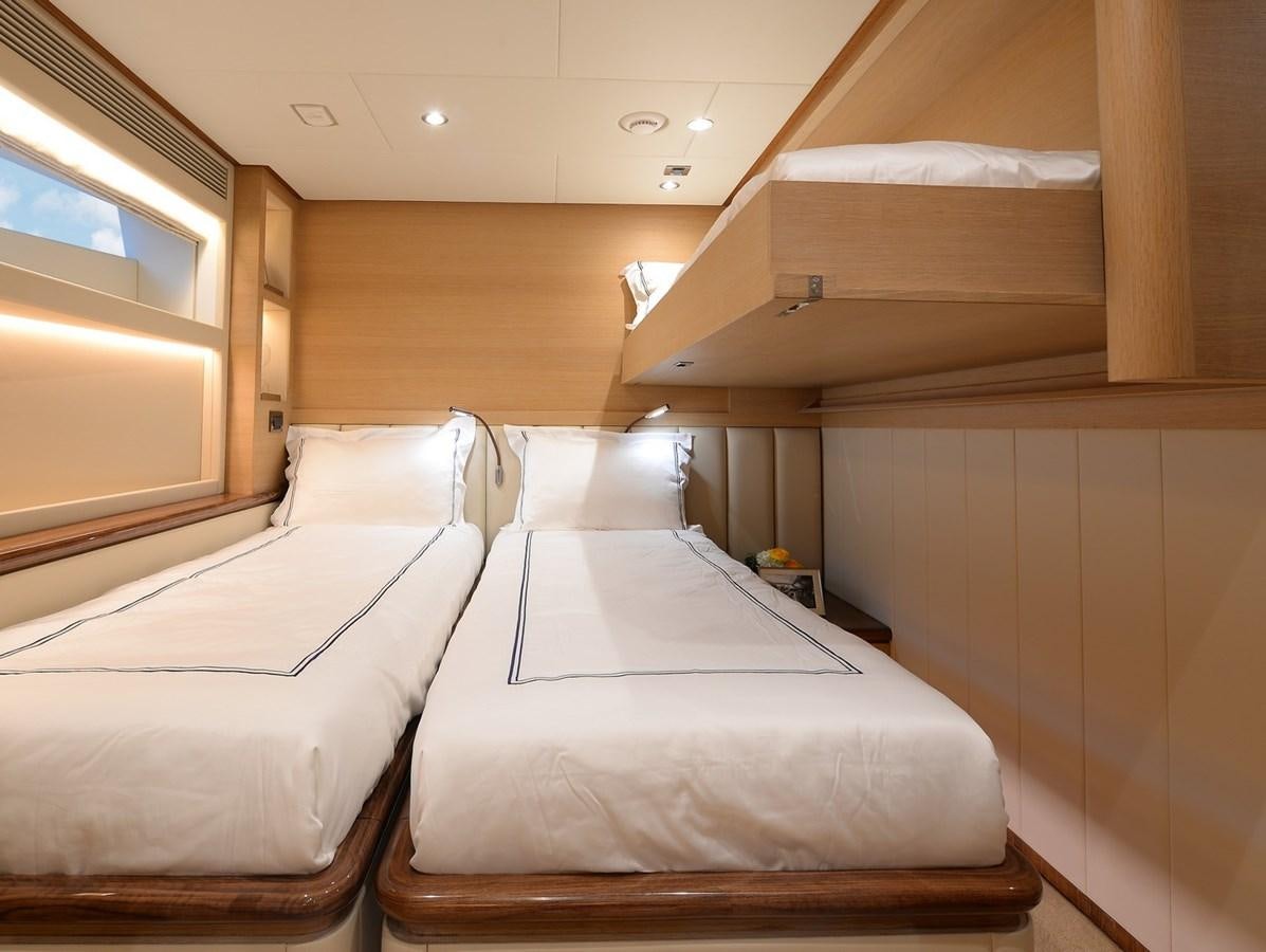 a room with two beds aboard FD92 (NEW BOAT SPEC)  Yacht for Sale