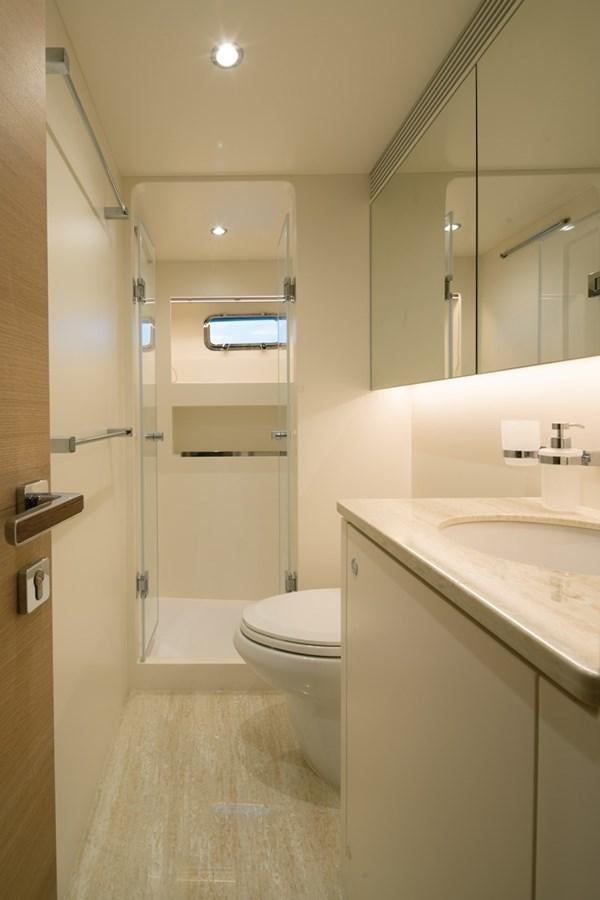a bathroom with a toilet and sink aboard FD92 (NEW BOAT SPEC)  Yacht for Sale