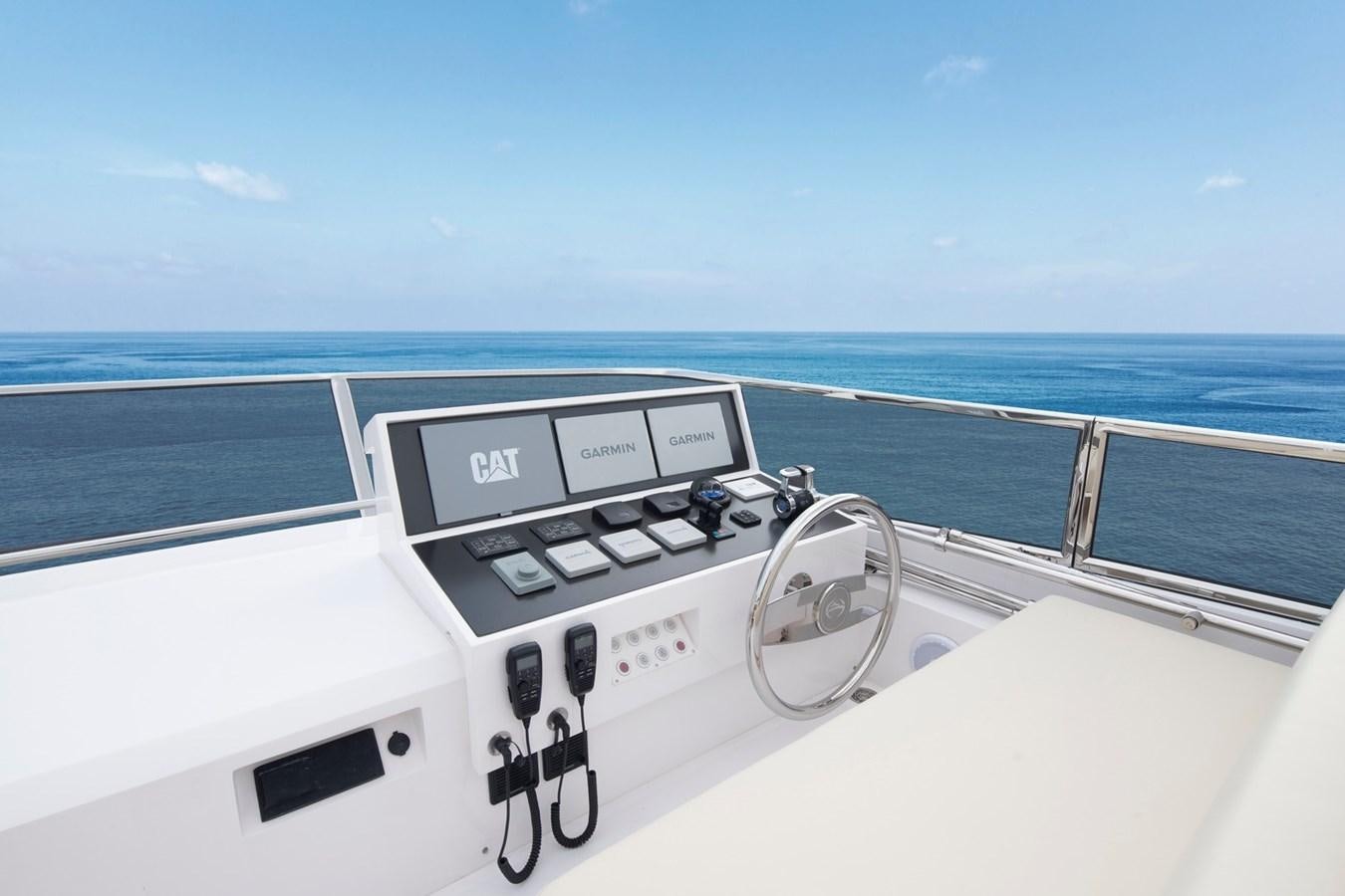 a boat on the water aboard FD92 (NEW BOAT SPEC)  Yacht for Sale