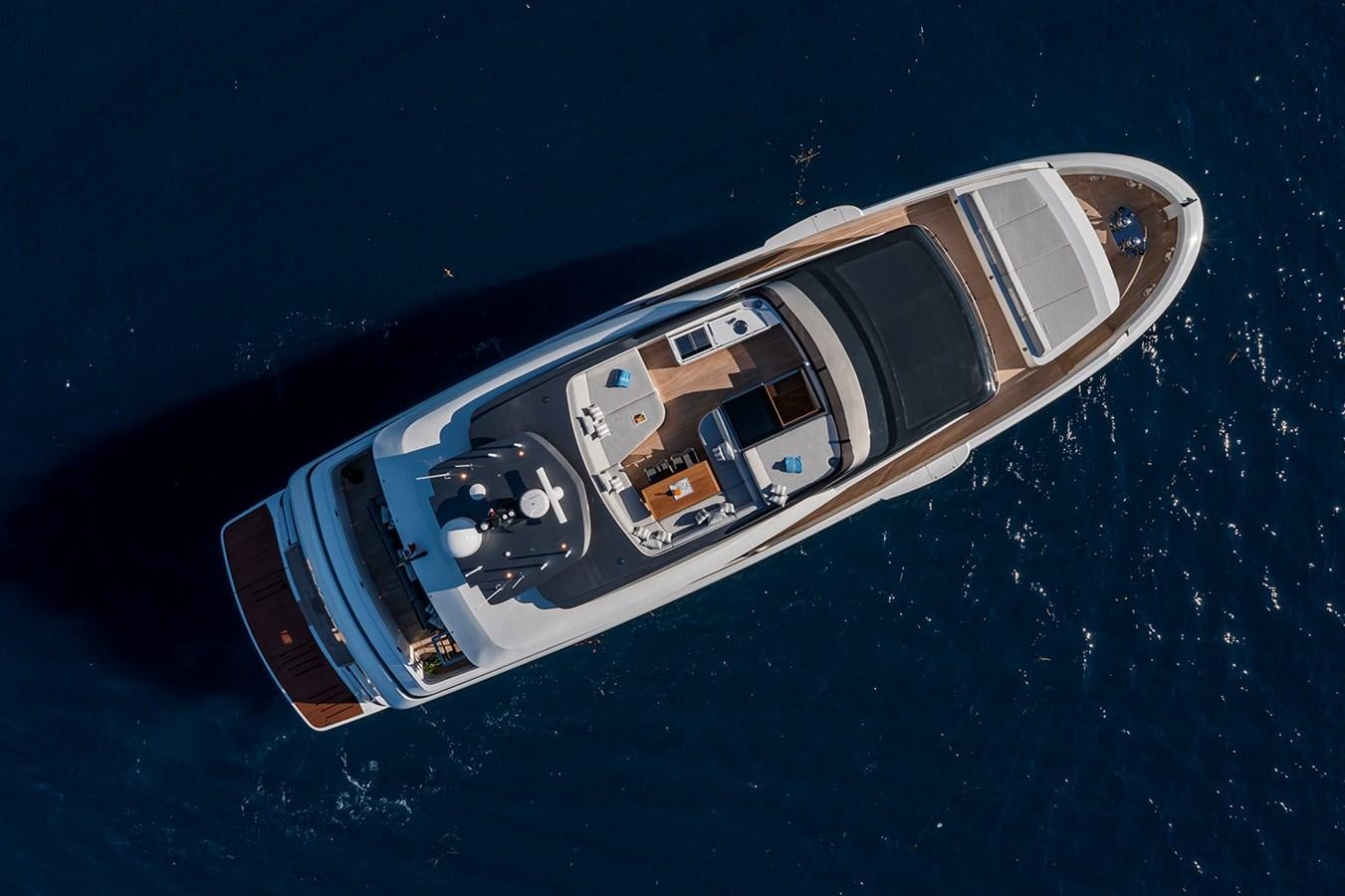 a satellite in space aboard X96 TRIPLEX HULL.4  Yacht for Sale